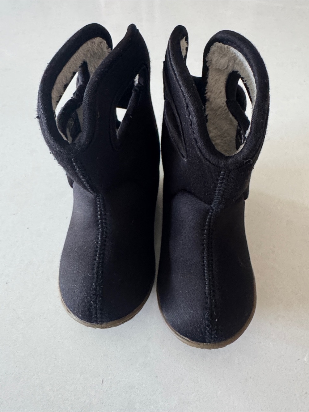 Bogs Kids Black Pull-On Winter Boots